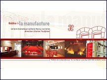 Aperçu du site Théâtre de La Manufacture