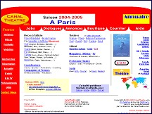 Aperçu du site Canaltheatre.com