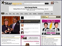 Aper�u du site Star Agora - photos, vid�sos, actualit�s de stars et c�l�brit�s