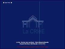 Aperçu du site Théâtre National de Marseille : La Criée