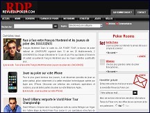 Aper�u du site Revue du Poker - news, dossiers et strat�gies pour les joueurs de poker