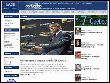 Aperu du site CentPapiers - webzine participatif qubcois, journalisme civique
