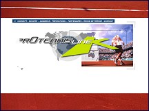 Protennisline : Le tennis Pro sur Internet