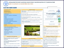 Aperçu du site FAO