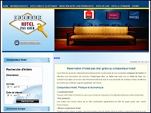 Aperu du site Chambre-hotel-pas-cher.fr - rservation de chambres d'htel au meilleur prix