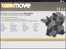 Aper�u du site Weemove - communaut� clubbeurs amateurs de discoth�ques, boites de nuit & clubs