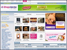 Aper�u du site ShopVlan - petites annonces achat-vente, jobs, services, rencontres en Belgique