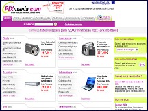 Aperçu du site PIXMANIA