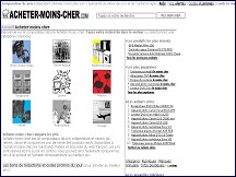 Aperçu du site Acheter moins cher - comparateur de prix
