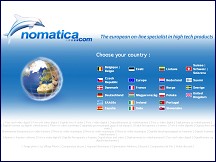 Aperçu du site Nomatica France - achat appareil photo, photo et vidéo numérique