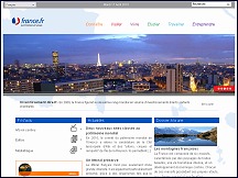 Aper�u du site France.fr - portail d'information th�matique sur la France