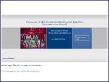 Aperçu du site ALV Basket Club Lyon