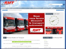 Aper�u du site Transport-Guadeloupe.fr - RMT, r�seau de transport inter-urbain en Guadeloupe