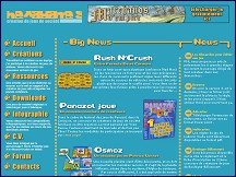Aperçu du site Hexagames - création et développement de jeux de société