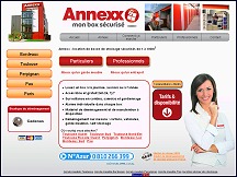 Aper�u du site Annexx Self Stockage - garde-meubles, box de stockage Toulouse, Bordeaux