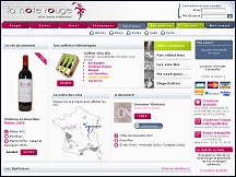 Aper�u du site La Note Rouge - caviste et vente en ligne de vins, champagnes, spiritueux