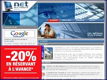Aperçu du site NET MULTIMEDIA
