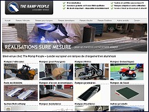 Aper�u du site The Ramp People - rampes de chargement en aluminium, v�hicules, motos