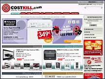 Aperu du site CostKill - petit & gros lectromnager, image, son, photo au prix discount