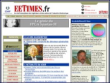 Aperçu du site EETimes
