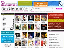 Aperu du site Dounia Music - musique algrienne, paroles de chansons, vidos, mp3
