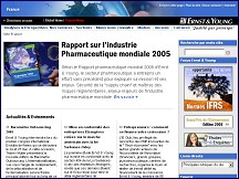 Aperçu du site Cabinet Ernst & Young