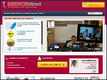 Aper�u du site M�decin Direct - questions m�dicales, parler � un m�decin en ligne