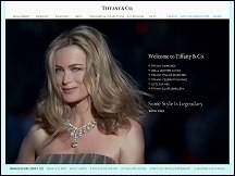 Aper�u du site Bijoux Tiffany et Co - bijouterie Tiffany France : bague, bracelet