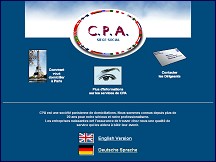 Aperu du site CPA Paris - domiciliation commerciale