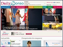 Aperu du site Dailyconso - conseils, astuces et rponses pour consommer malin