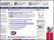 Aperçu du site AGEFI - Le quotidien des professionnels de la finance