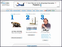 Aper�u du site VotreChiro.com - la chiro par Dr Morency chiropraticien au Qu�bec