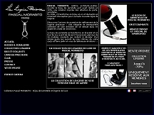 Aperu du site La Lingerie Prcieuse - lingerie fine de luxe par Pascal Morabito