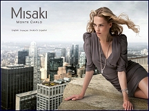 Aper�u du site Misaki - collection bijoux avec perles, boutique Misaki en ligne