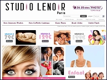 Aper�u du site Studio Lenoir - s�ances photos dans un studio, book photo � Paris