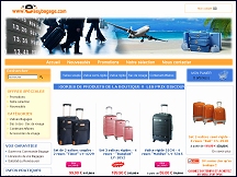 Aperu du site EasyBagage - bagages et accessoires de voyage aux prix discount