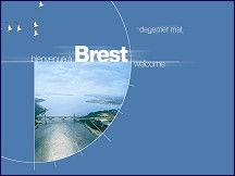 Aperçu du site Ville de Brest, Finistère Bretagne