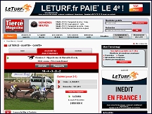 Aper�u du site Tierc� Magazine - quotidien turf, pronostic, r�sultats courses PMU