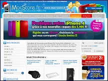 Aperu du site Mac Store - boutique accessoires pour iPhone, iPod, iPad, MacBook