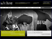 Aperçu du site ByTheLuxe - prêt-à-porter & accessoires de grandes marques de luxe