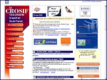 Aperçu du site CROSIF