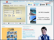 Aperu du site Turkish Airlines - compagnie arienne turque, vols vers la Turquie