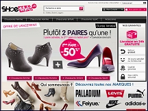Aper�u du site Shoe Style - boutique chaussures La Redoute homme, femme, enfant