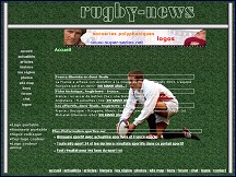 Aperu du site Rugby News