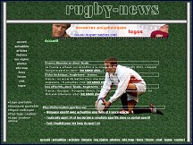 Aperçu du site Rugby News