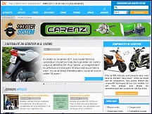 Aper�u du site Scooter System - actualit�s du scooter, comparateur de deux-roues