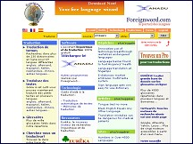 Foreignword - site linguistique: dictionnaires, outils de traduction gratuite