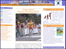 Aperçu du site Le Sport en Loire-Atlantique