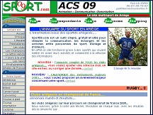 Aperu du site Sport09.com - sport en Arige, toutes les activits sportives en Arige