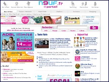 Aperçu du site NEUF - Le Portail Internet et Téléphonie de Neuf Télécom